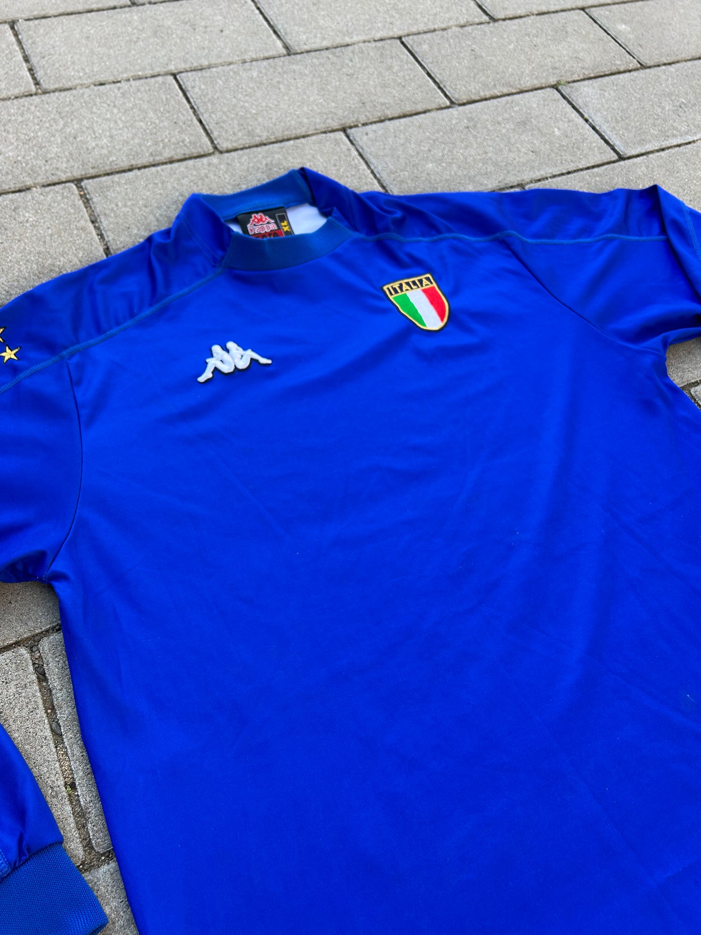Italy 1998/99 Original Home Shirt L/S Size XL