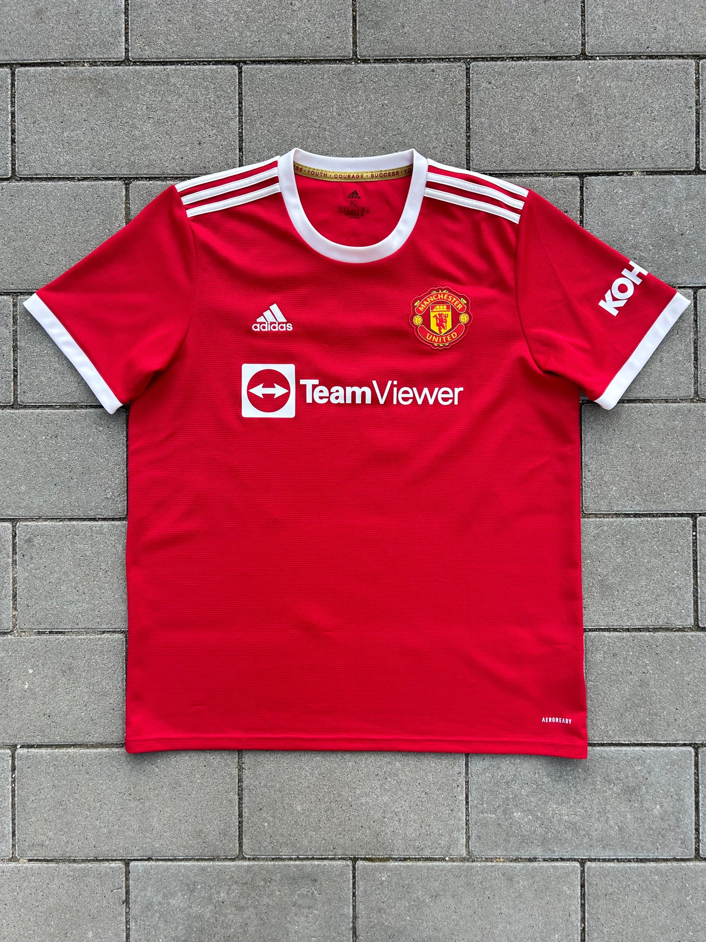 Manchester United 2021/22 Original Home Shirt Ronaldo #7 Size XL