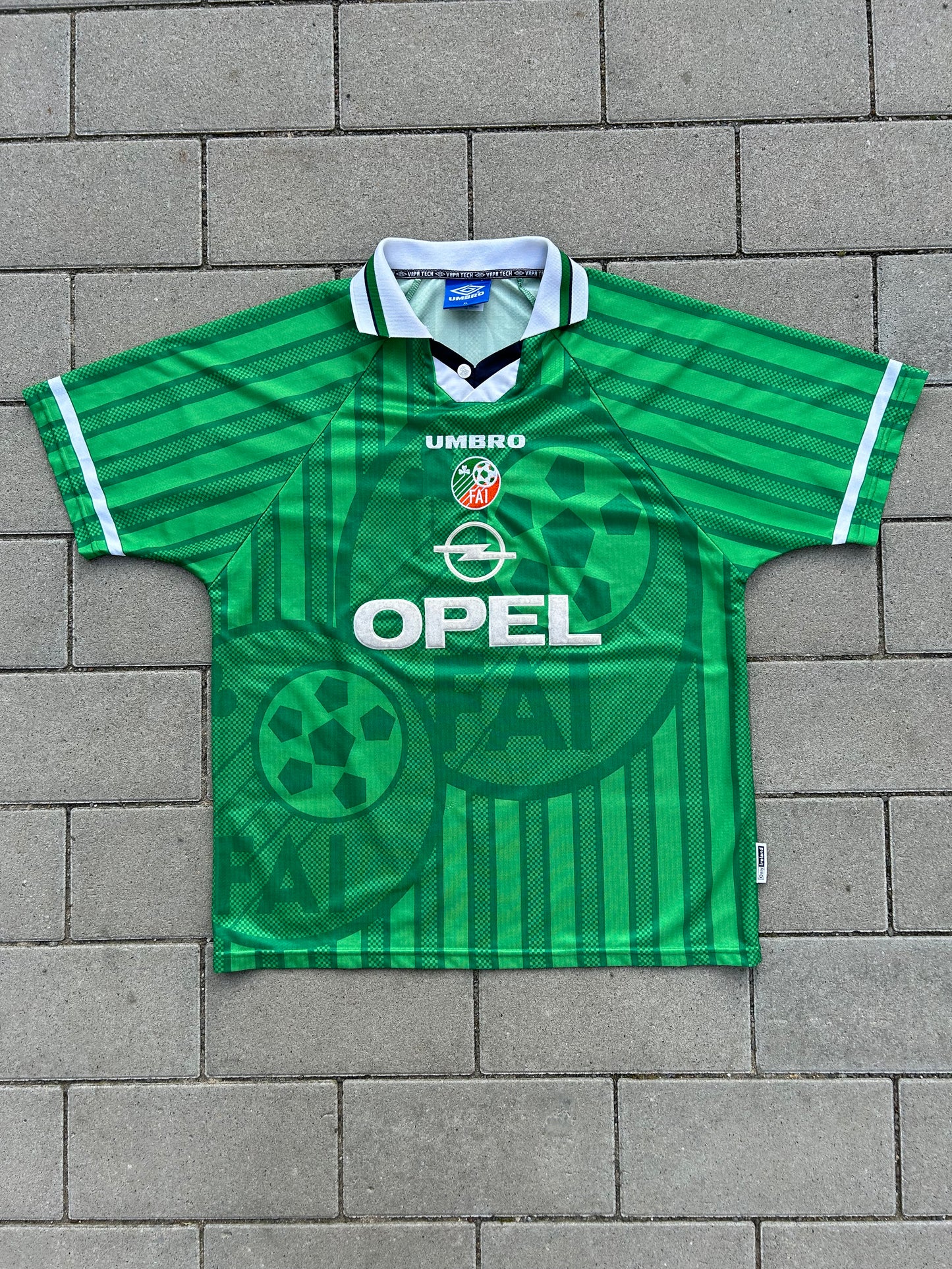 Ireland 1998/00 Original Home Shirt Size XL