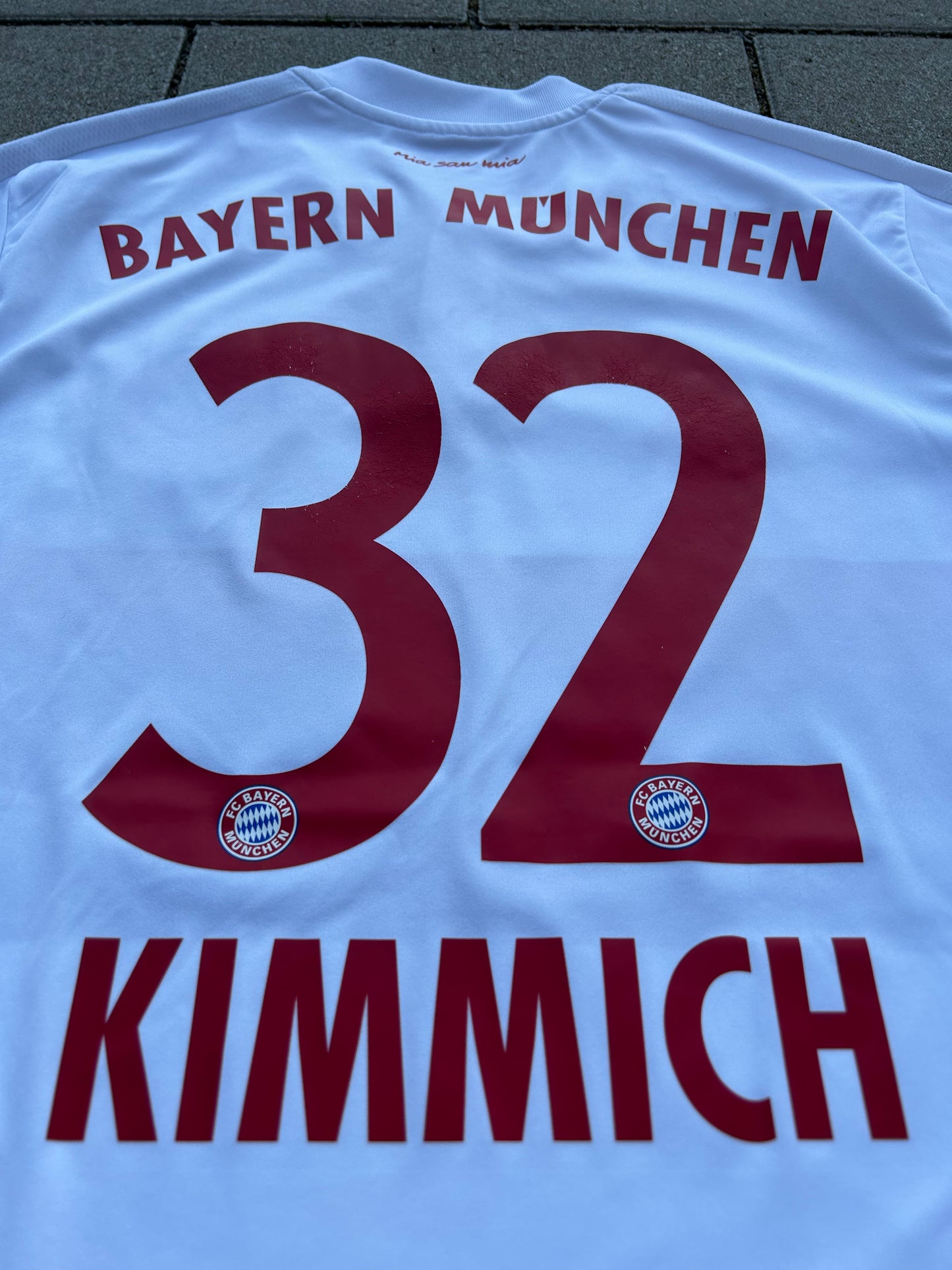Bayern München 2015/16 Original Away Shirt Kimmich #32 Size L