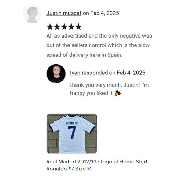 Shorty, Football Shirts Review 3