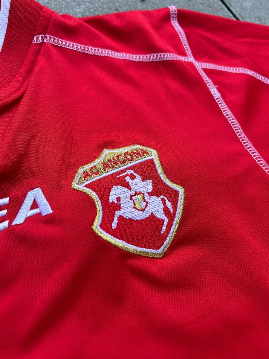 AC Ancona 2007/08 Original Home Shirt L/S Size L - Shorty Football Shirts
