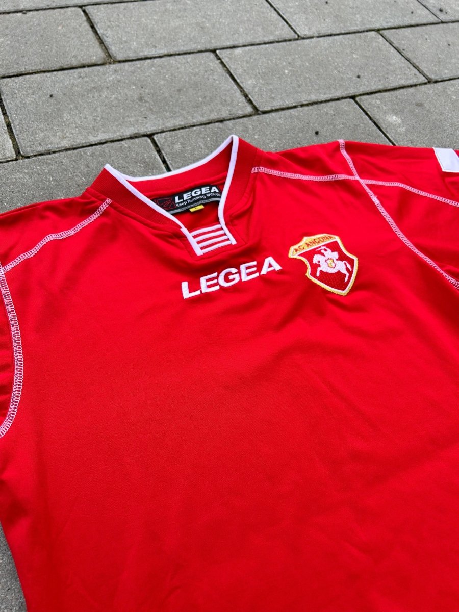 AC Ancona 2007/08 Original Home Shirt L/S Size L - Shorty Football Shirts