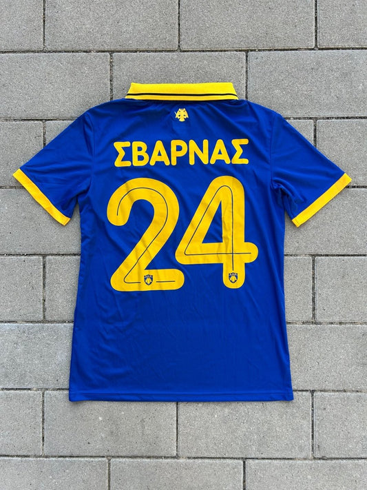 AEK 2018/19 Original Third Shirt Svarnas 24 Size S - Shorty Football Shirts