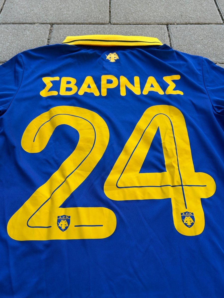 AEK 2018/19 Original Third Shirt Svarnas 24 Size S - Shorty Football Shirts