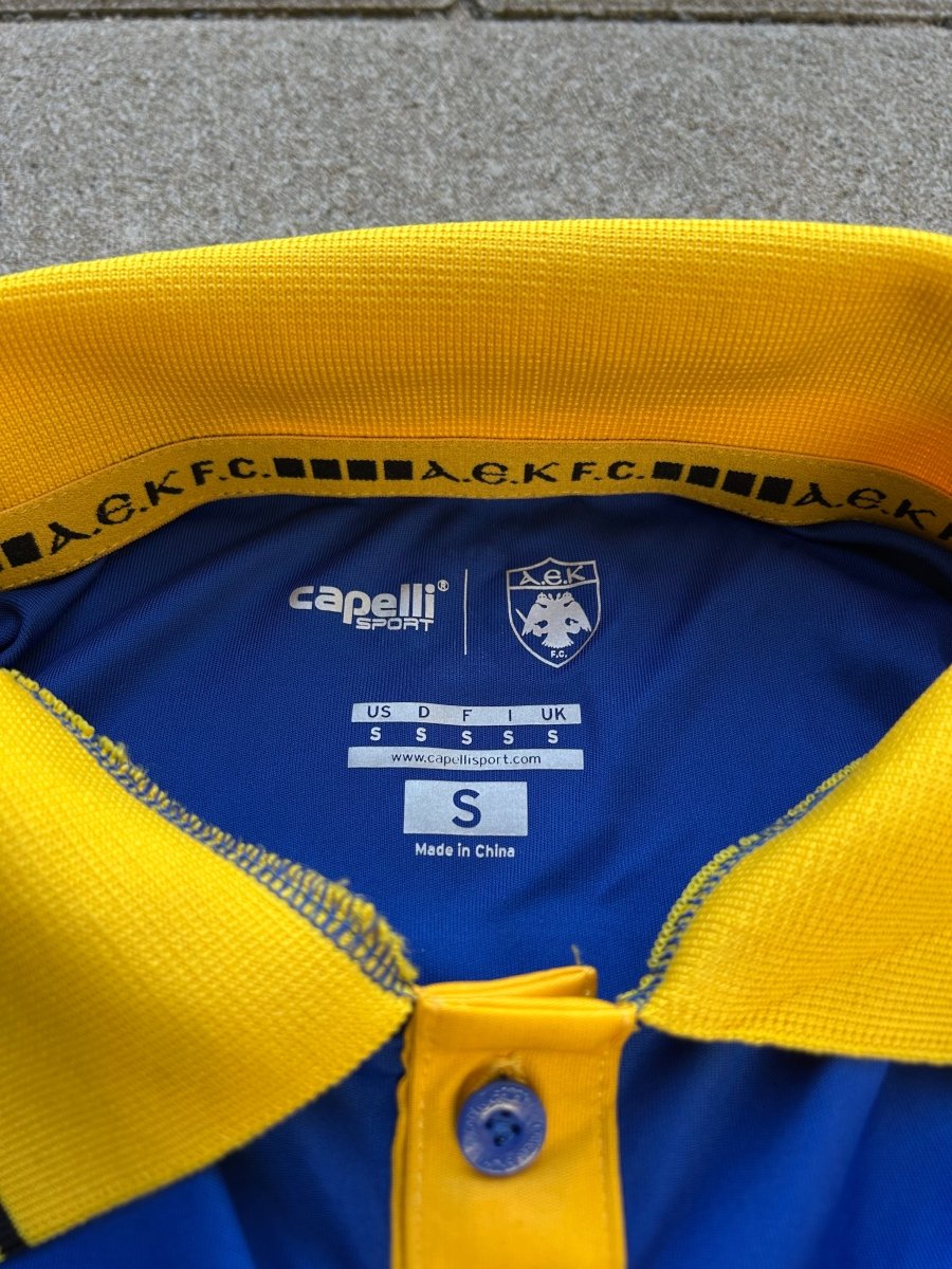 AEK 2018/19 Original Third Shirt Svarnas 24 Size S - Shorty Football Shirts