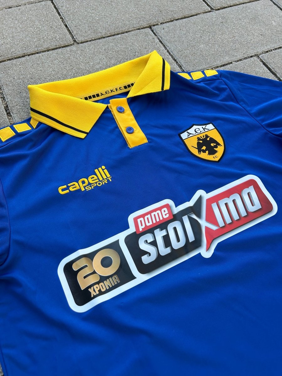 AEK 2018/19 Original Third Shirt Svarnas 24 Size S - Shorty Football Shirts