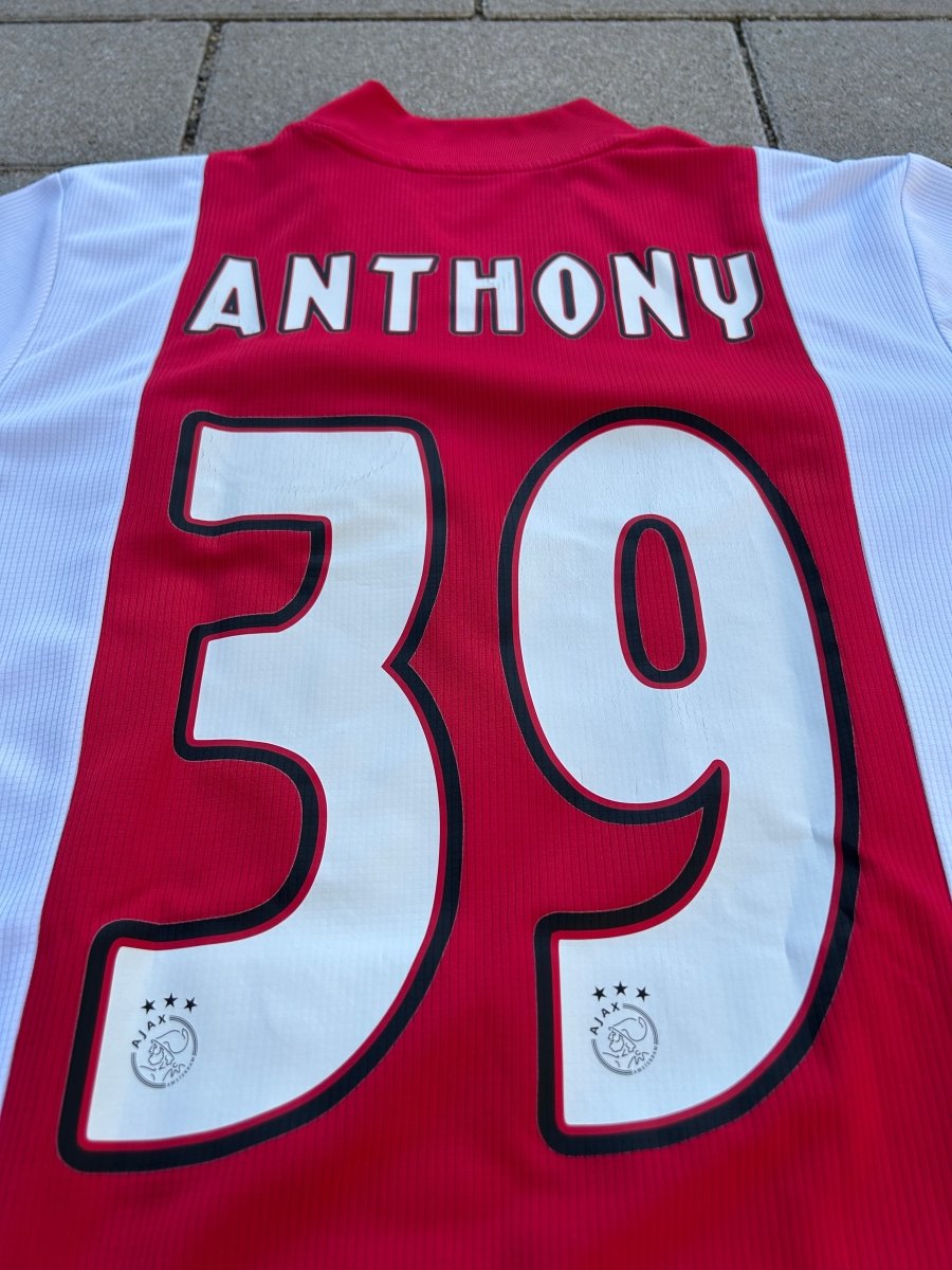 Ajax 2020/21 Original Home Shirt Anthony 39 Size M - Shorty Football Shirts