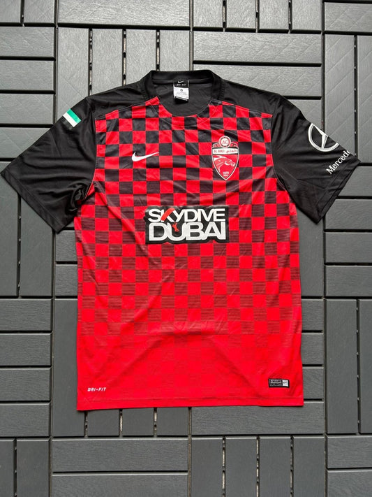 Al - Ahli Dubai 2015/16 Authentic Home Shirt Size M - Shorty Football Shirts