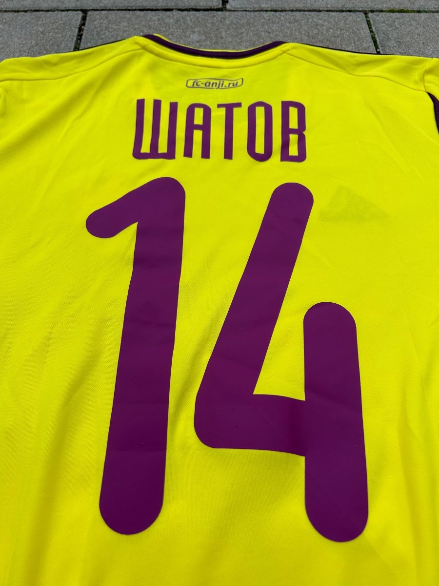Anzhi Makhachkala 2012/13 Original Home Shirt Shatov 14 Size S - Shorty Football Shirts