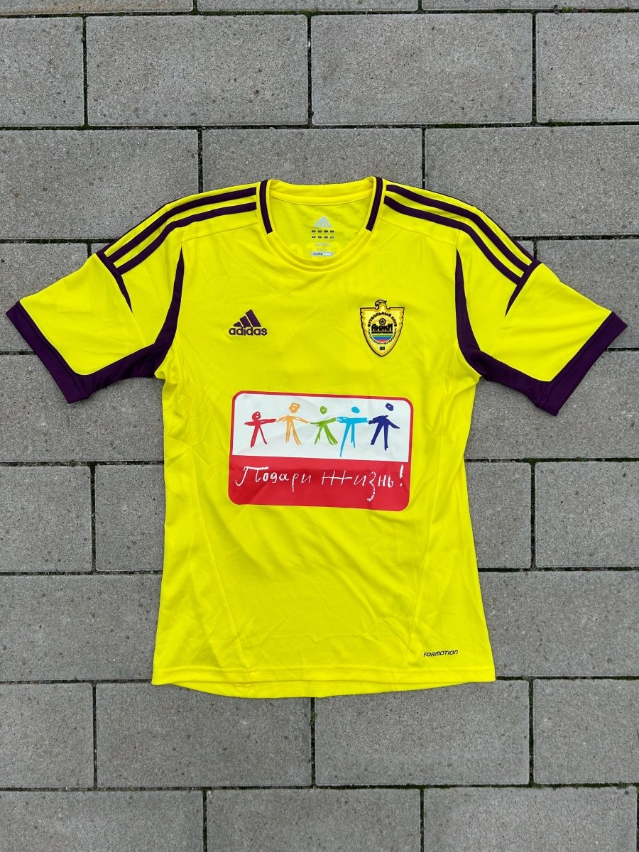 Anzhi Makhachkala 2012/13 Original Home Shirt Shatov 14 Size S - Shorty Football Shirts