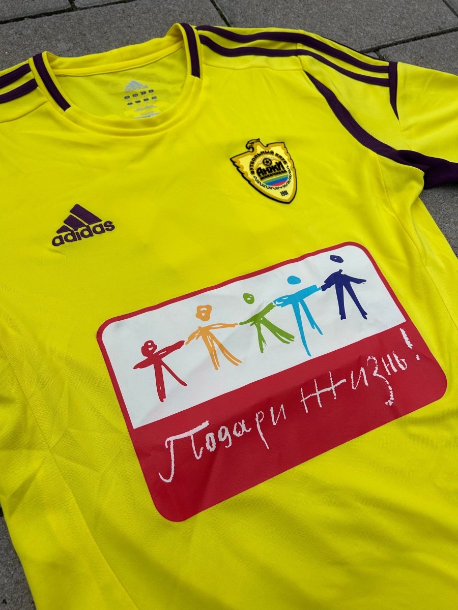 Anzhi Makhachkala 2012/13 Original Home Shirt Shatov 14 Size S - Shorty Football Shirts