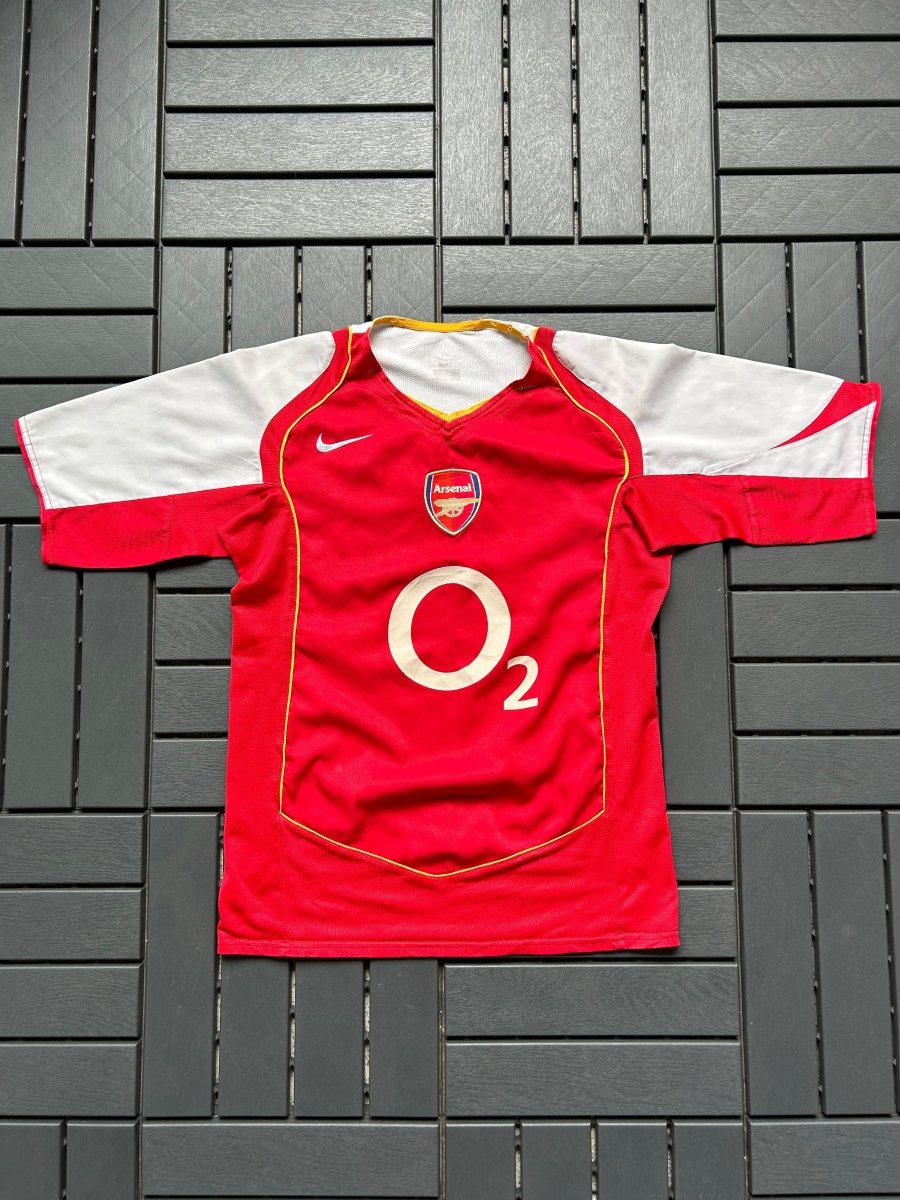 Arsenal 2004/05 Original Home Shirt Size M - Shorty Football Shirts