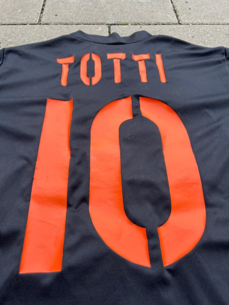 AS Roma 2004/05 Original Shirt Totti 10 Size XL - Shorty Football Shirts