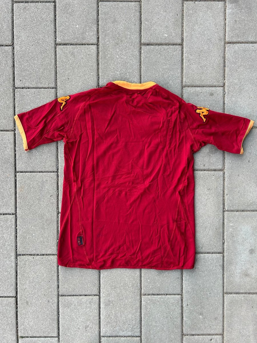 AS Roma 2007/08 Original Home Shirt Size XL - Shorty Football Shirts