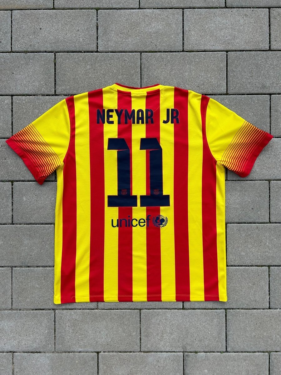 Barcelona 2013/14 Original Away Shirt Neymar Jr #11 – Size XL