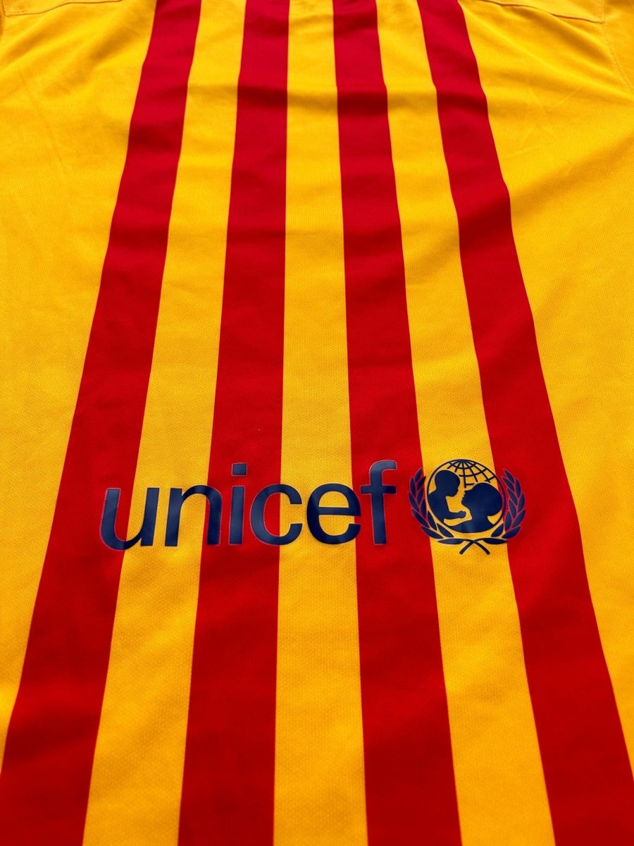 Barcelona 2015/16 Authentic Away Shirt Size XL - Shorty Football Shirts