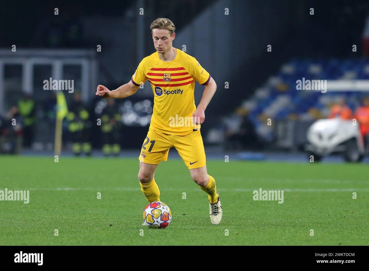 Barcelona 2023/24 Original Fourth Shirt De Jong 21 Size M - Shorty Football Shirts