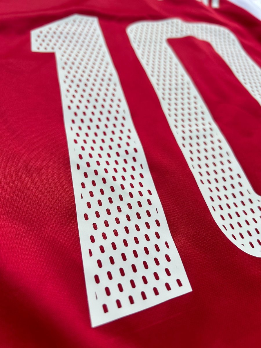 Bayern München 2003/04 Original Home L/S Shirt Makaay 10 Size L - Shorty Football Shirts
