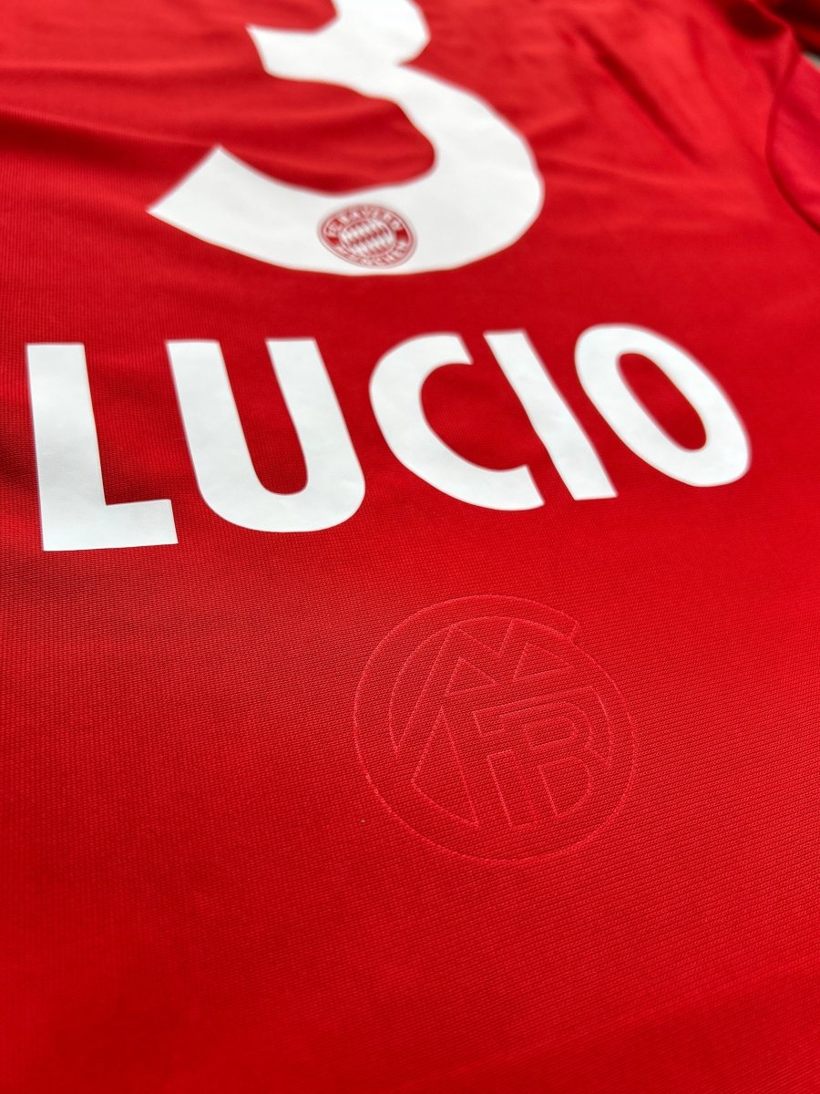 Bayern München 2007/08 Original Home Shirt Lucio 3 Size M - Shorty Football Shirts