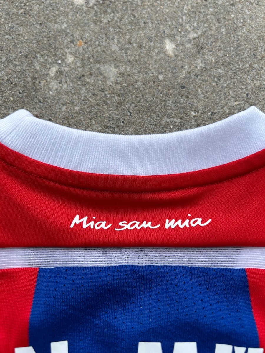 Bayern München 2014/15 Original Home Shirt Lewandowski 9 Size M - Shorty Football Shirts