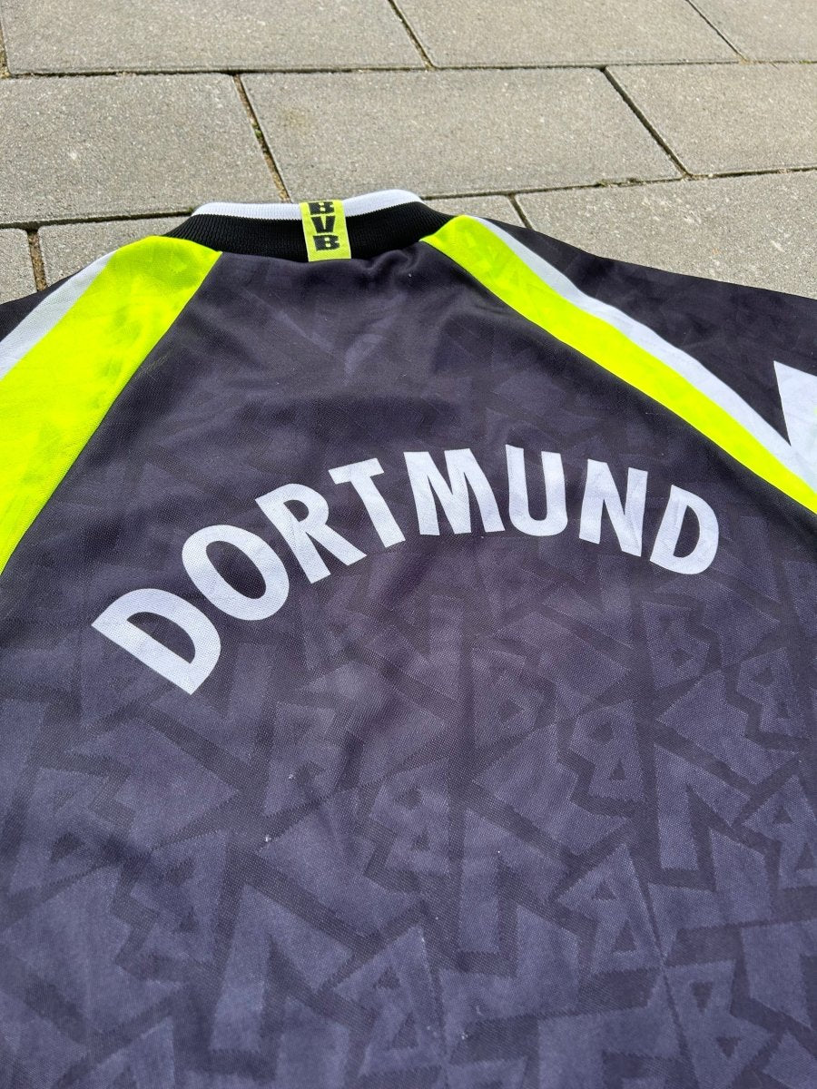 Borussia Dortmund 1995/96 Original Away Shirt L/S Size S - Shorty Football Shirts