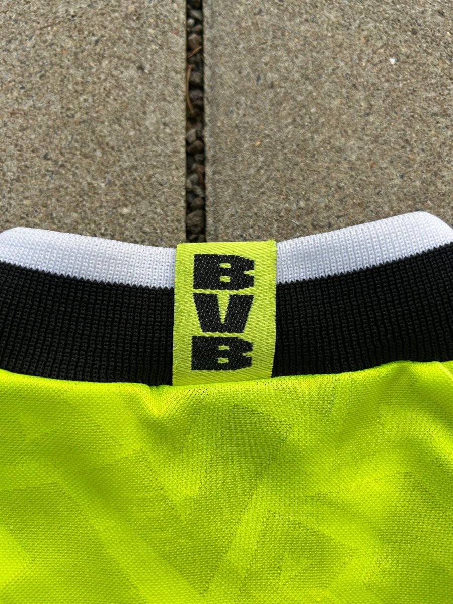 Borussia Dortmund 1995/96 Original Home L/S Shirt Size S - Shorty Football Shirts