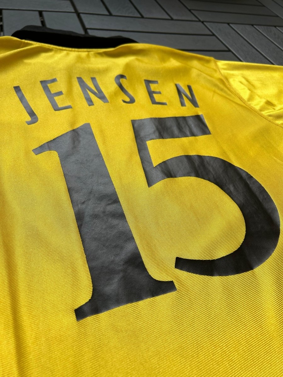 Borussia Dortmund 2003/04 Authentic Euro Home Shirt Jensen 15 Size XL - Shorty Football Shirts