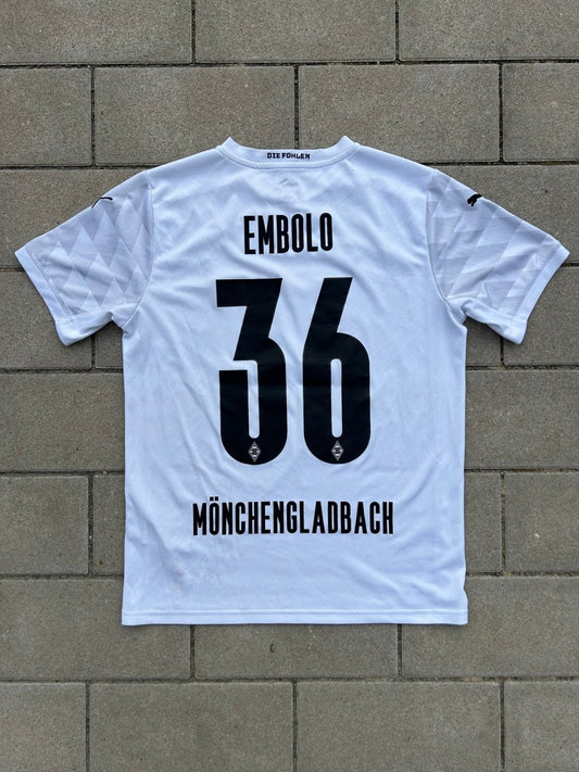 Borussia Mönchengladbach 2020/21 Original Home Shirt Embolo 36 Size M - Shorty Football Shirts