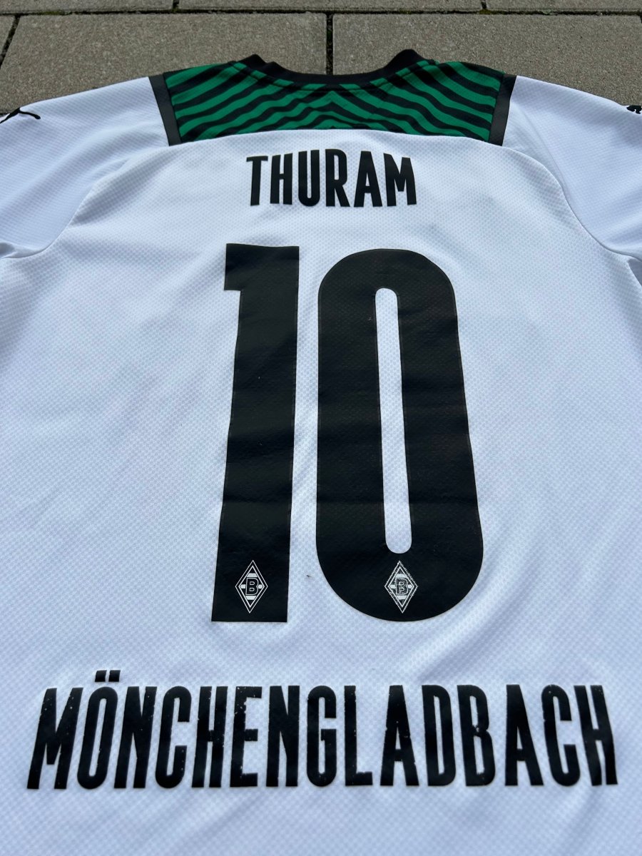 Borussia Mönchengladbach 2021/22 Original Home Shirt Thuram 10 Size S - Shorty Football Shirts