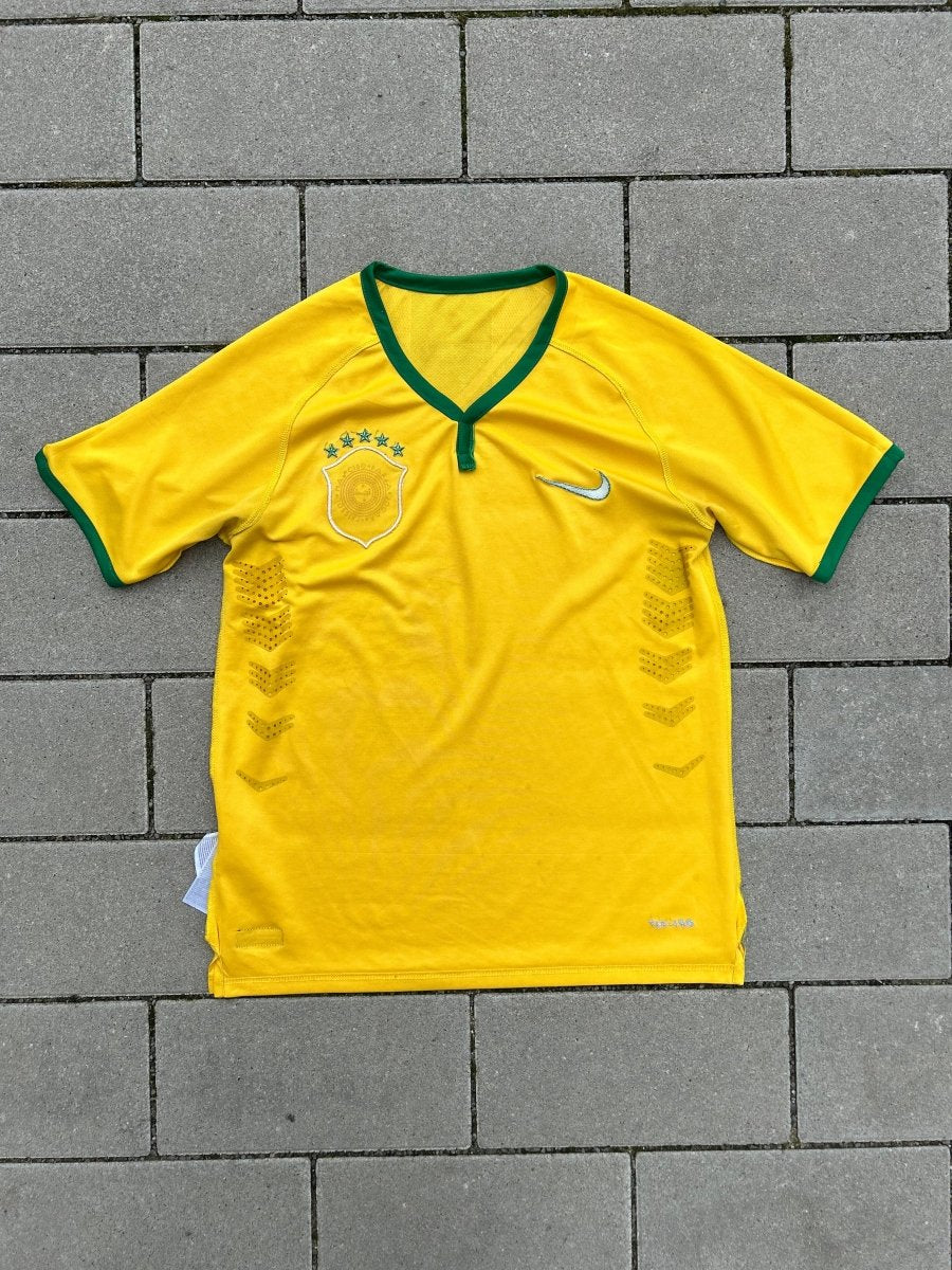 Brazil 2014/15 Original Home Shirt Size M - Shorty Football Shirts