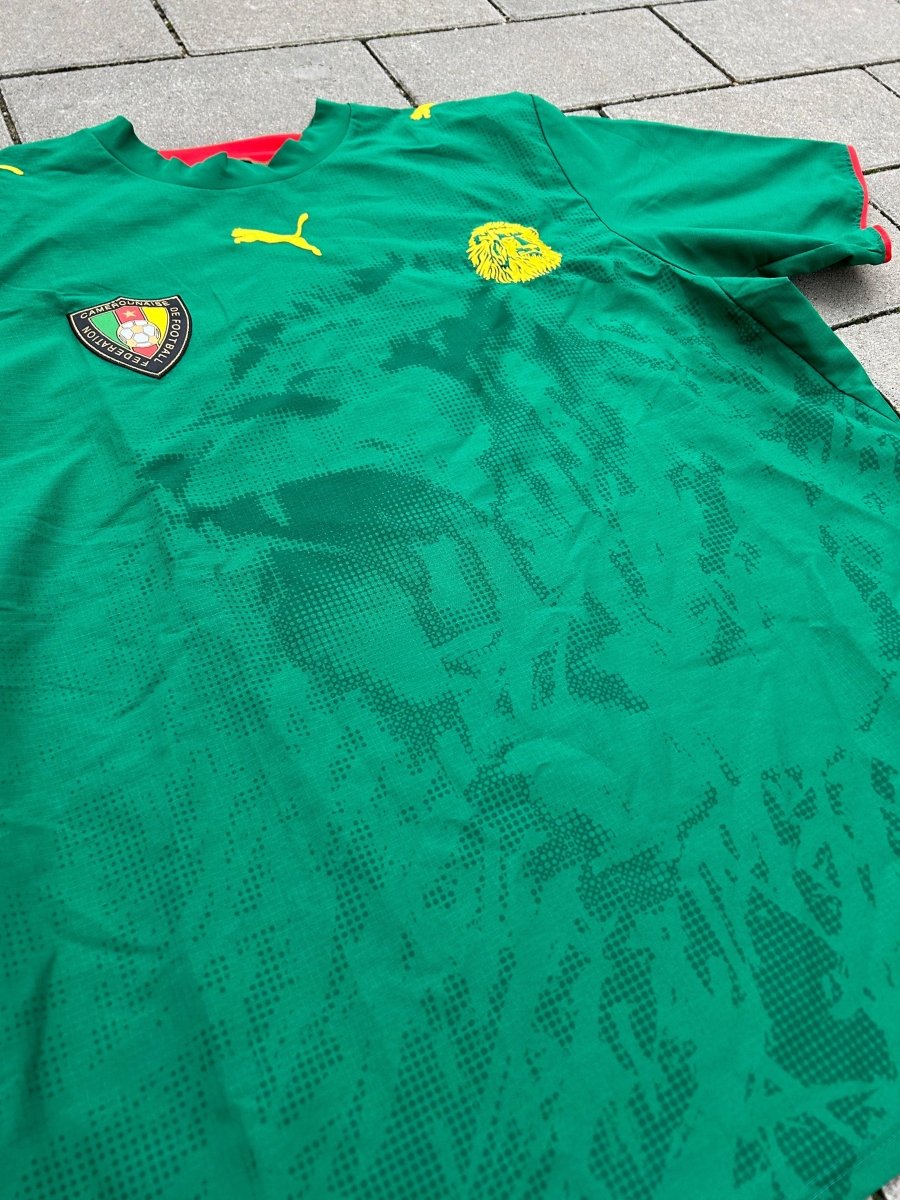 Cameroon 2006/08 Original Home Shirt Size L - Shorty Football Shirts