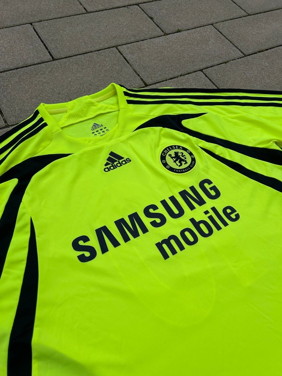 Chelsea 2007/08 Original Away Shirt J. Cole 10 Size L - Shorty Football Shirts