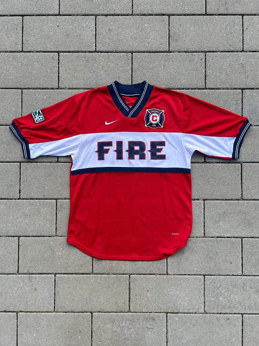 Chicago Fire 2000/02 Original Home Shirt Size S - Shorty Football Shirts