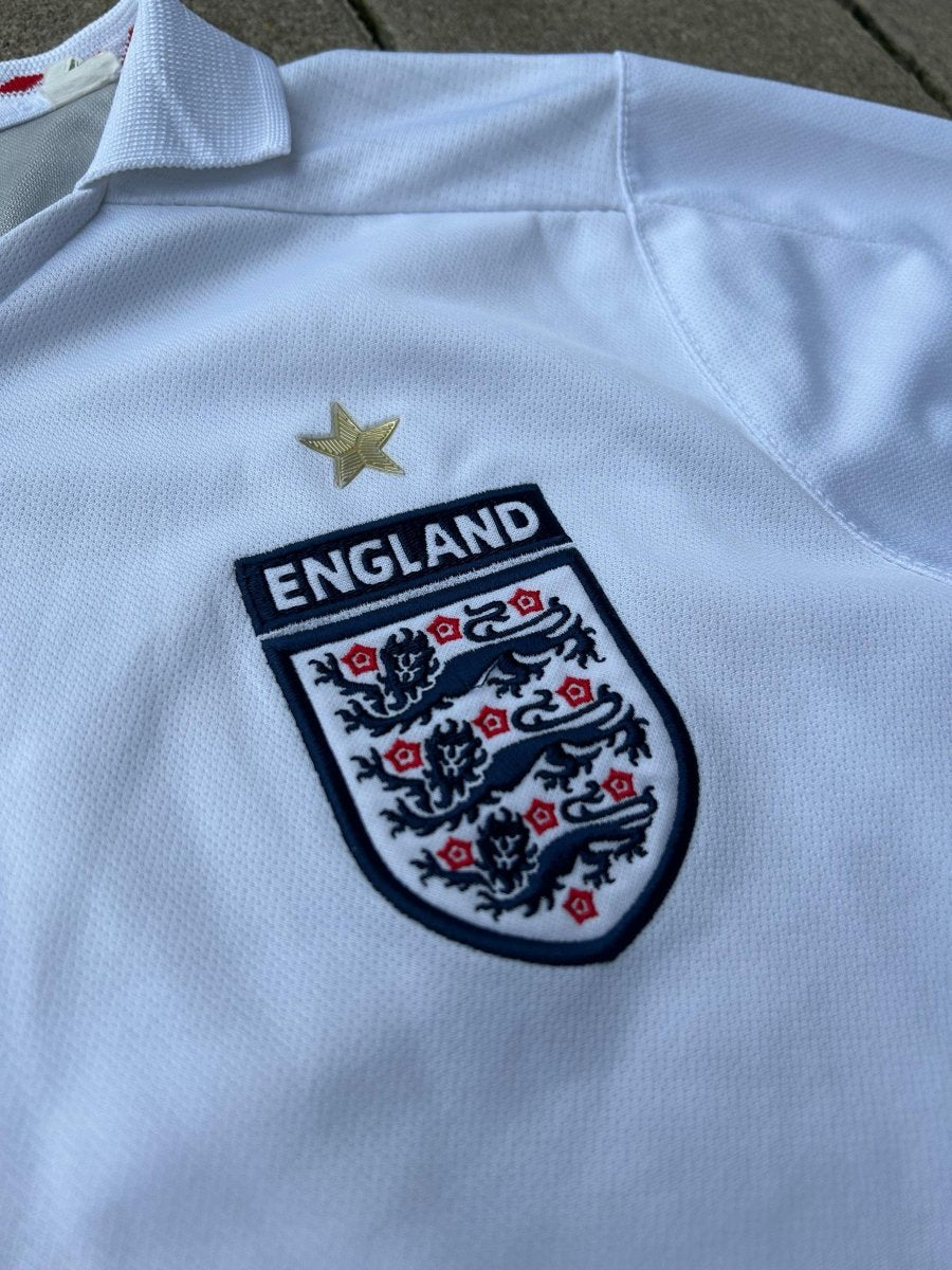 England 2005/07 Original Home Shirt Size S - Shorty Football Shirts