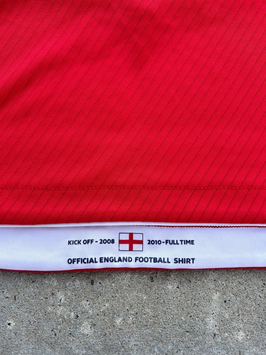 England 2008/10 Authentic Away Shirt Size L - Shorty Football Shirts