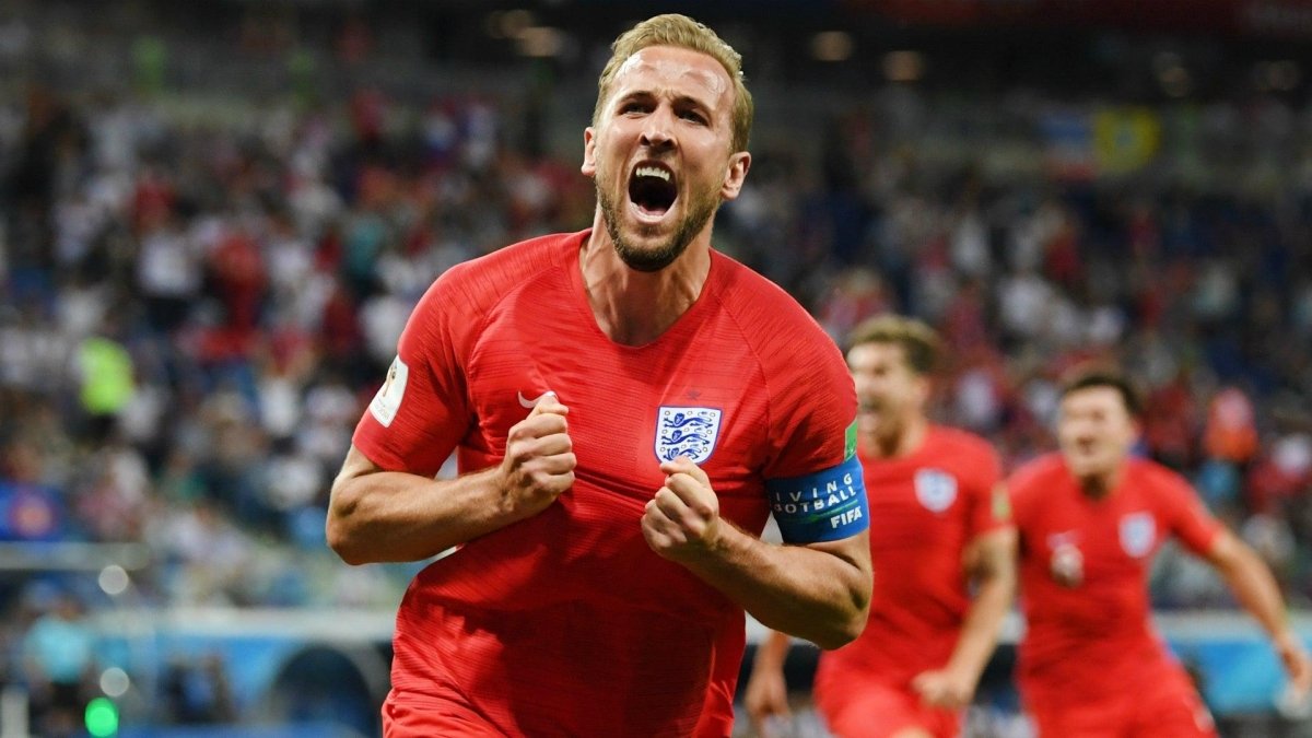 England 2018/19 Authentic Away Shirt Kane 9 Size M - Shorty Football Shirts