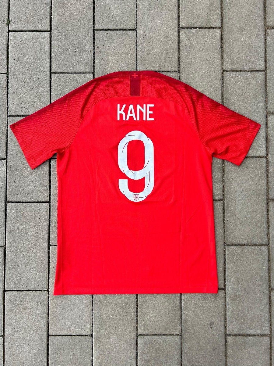 England 2018/19 Authentic Away Shirt Kane 9 Size M - Shorty Football Shirts