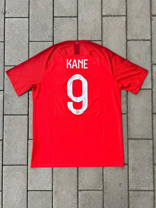 England 2018/19 Authentic Away Shirt Kane 9 Size M - Shorty Football Shirts