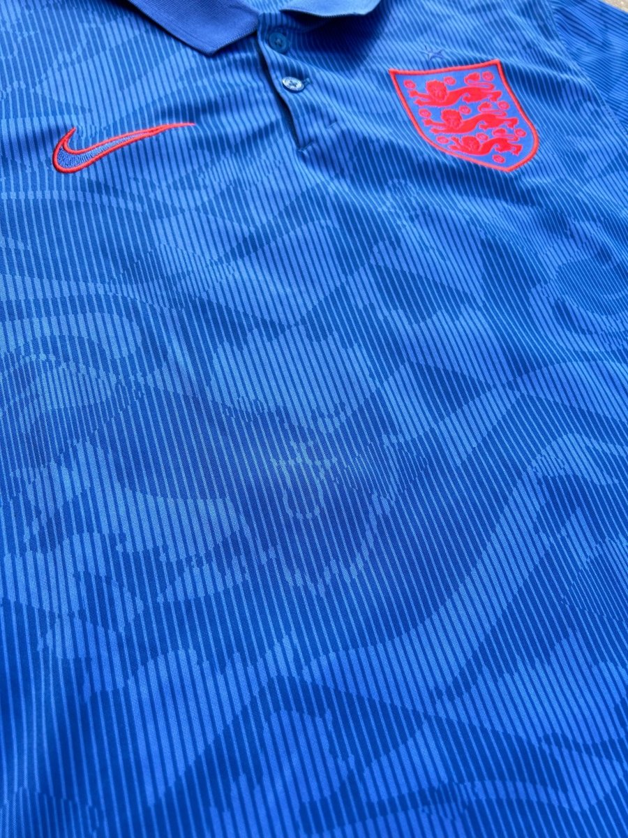 England 2020/21 Authentic Away Shirt Mount 19 Size M - Shorty Football Shirts