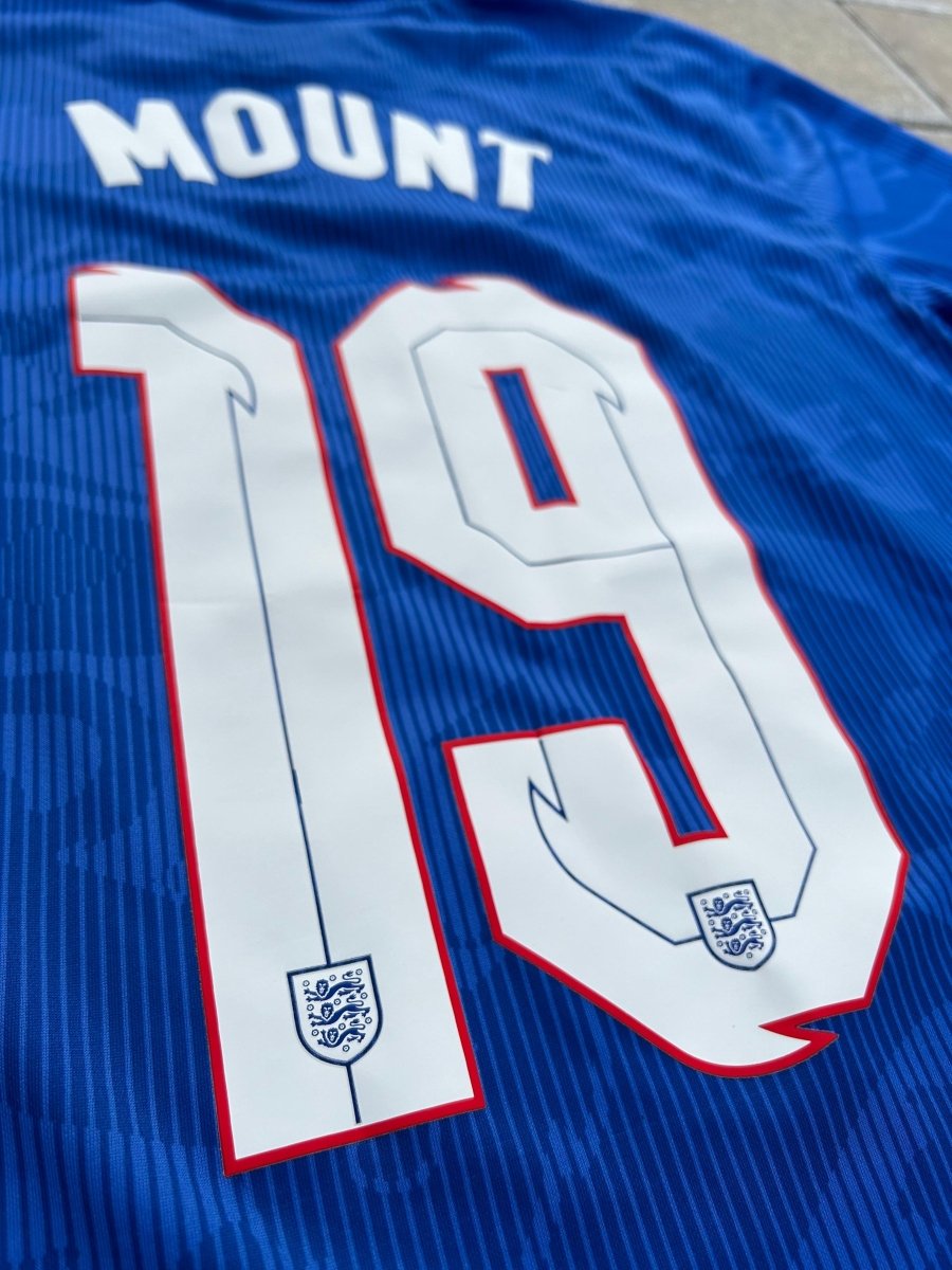 England 2020/21 Authentic Away Shirt Mount 19 Size M - Shorty Football Shirts
