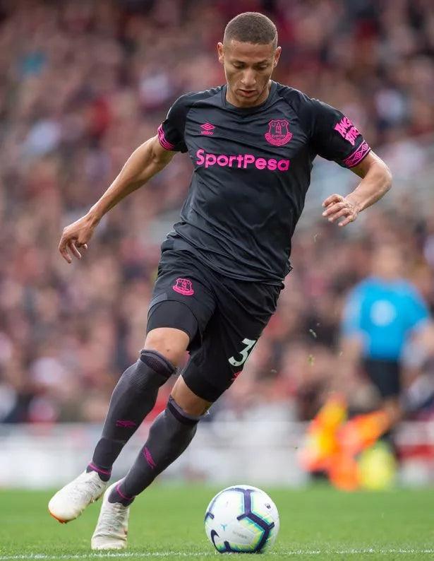 Everton 2018/19 Authentic Away Shirt L/S Size S - Shorty Football Shirts