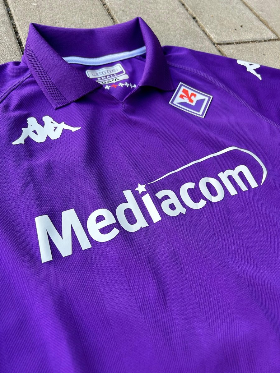Fiorentina 2024/25 Authentic Home Shirt Size S - Shorty Football Shirts