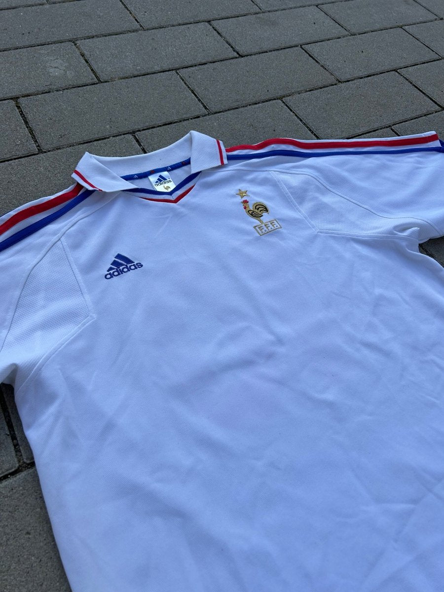France 2000/02 Original Away Shirt Zidane 10 Size XL - Shorty Football Shirts