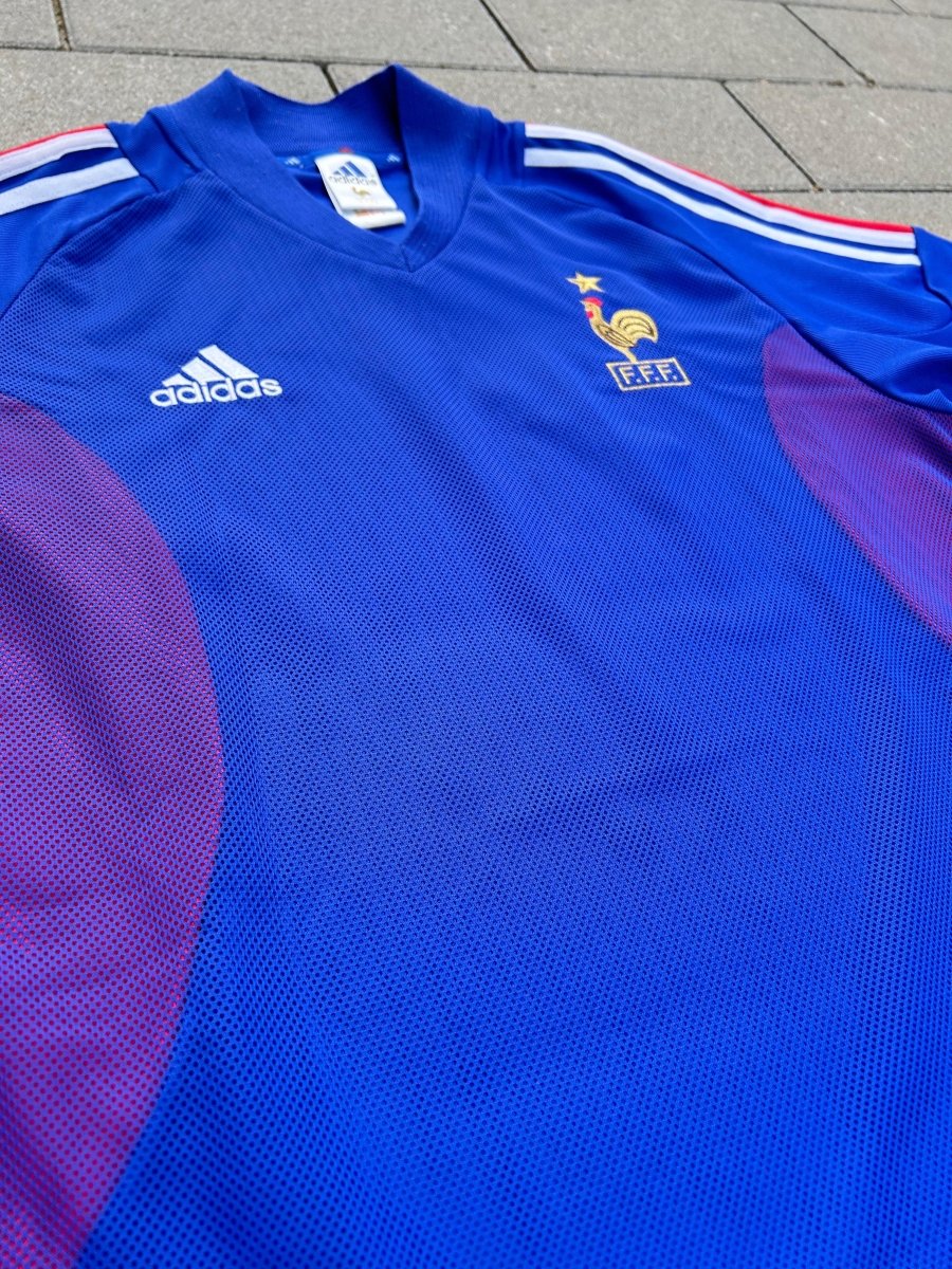 France 2002/04 Original Home Shirt Size S - Shorty Football Shirts