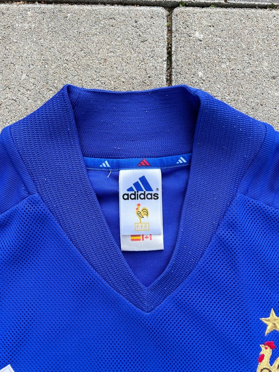 France 2002/04 Original Home Shirt Size S - Shorty Football Shirts