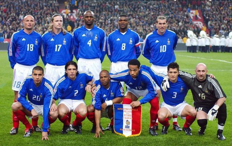 France 2002/04 Original Home Shirt Size S - Shorty Football Shirts