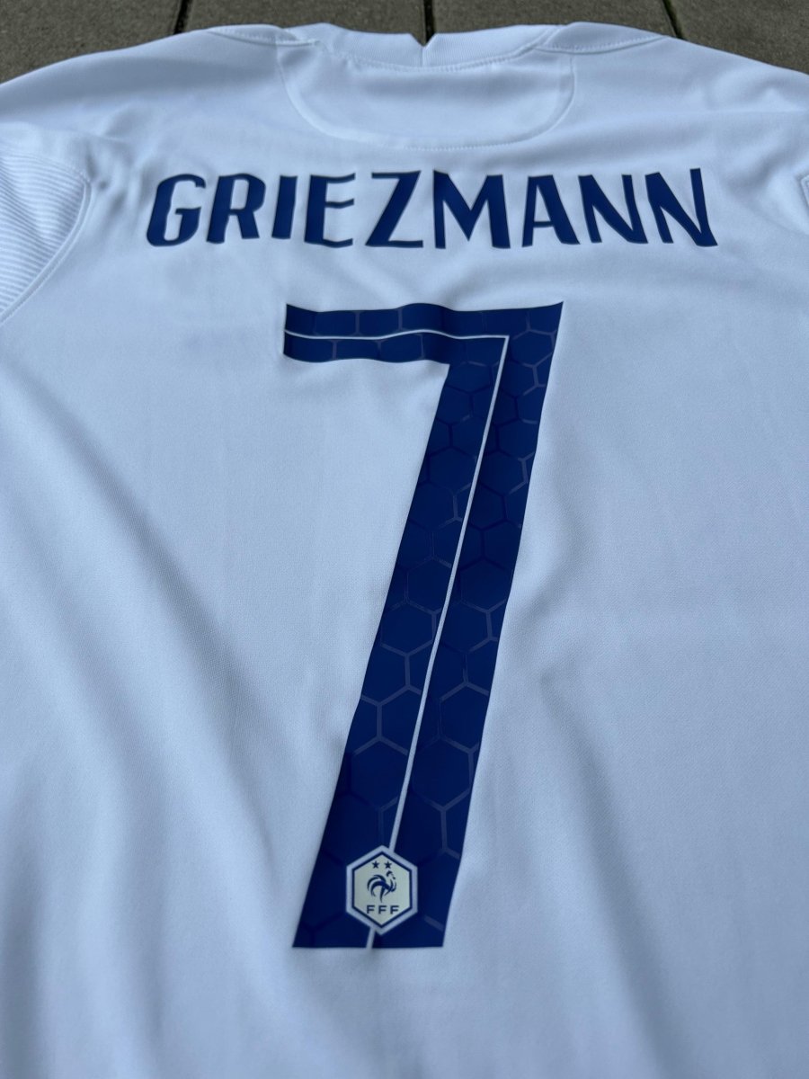 France 2020/21 Original Away Shirt Griezmann 7 Size M - Shorty Football Shirts