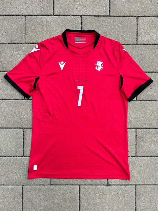 Georgia 2023/24 Original Third Shirt Kvaratskhelia #7 Size XL - Shorty Football Shirts
