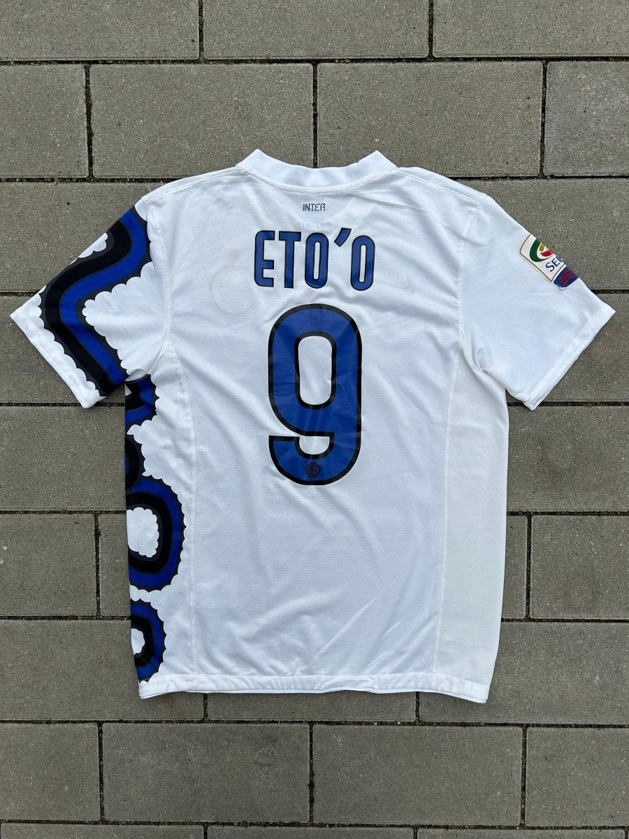 Inter Milan 2010/11 Original Away Shirt Eto'o #9 - Size M – Shorty